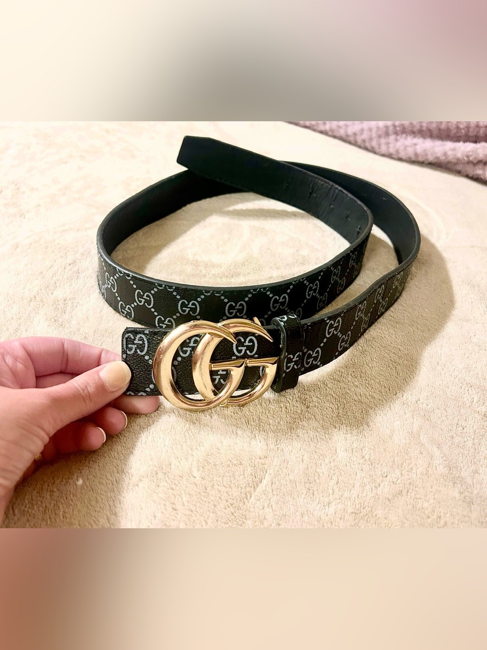 Gucci GG Marmont Black Belt - Picture 5 of 14